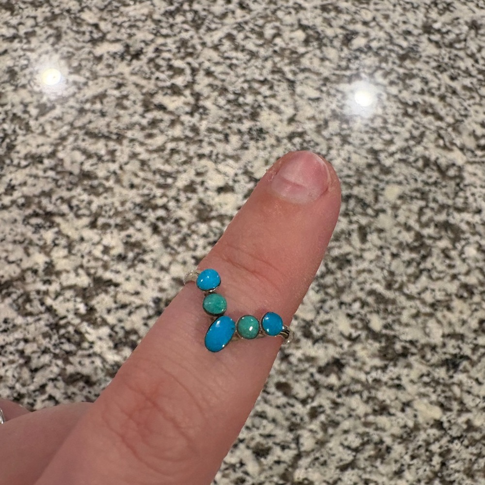 Turquoise Tuesday *ITS A COMPLIMENT* Stacker Ring